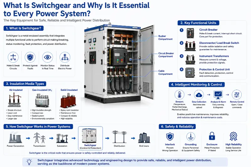 Mengapa Switchgear Nod Utama dalam Sistem Kuasa Moden?